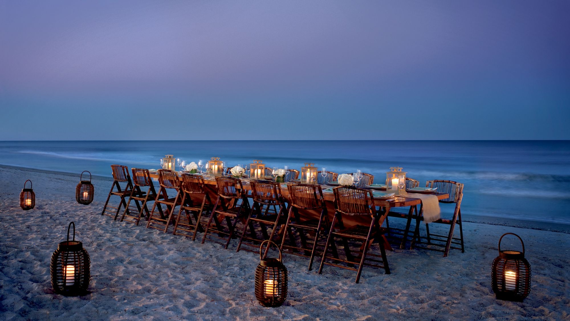 Dinner on the beach