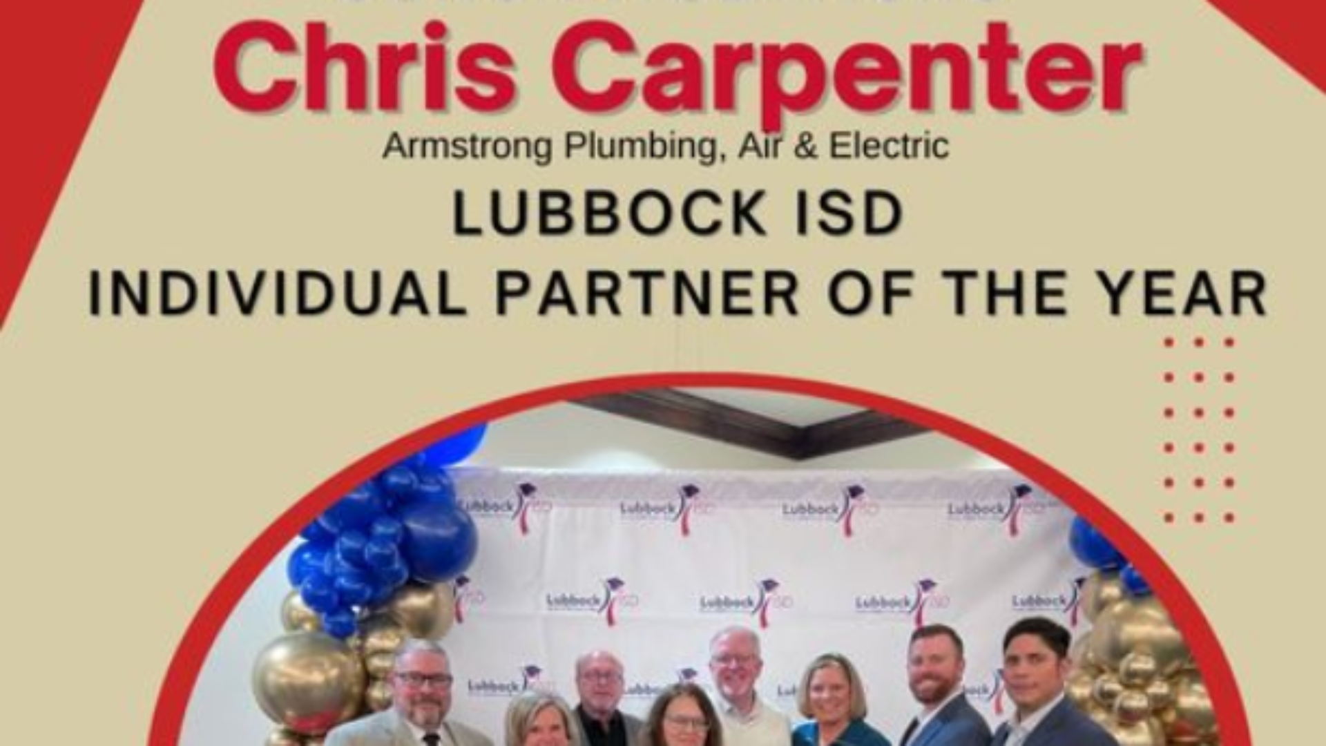 Carpenter Honored for Supporting Young Tradespeople