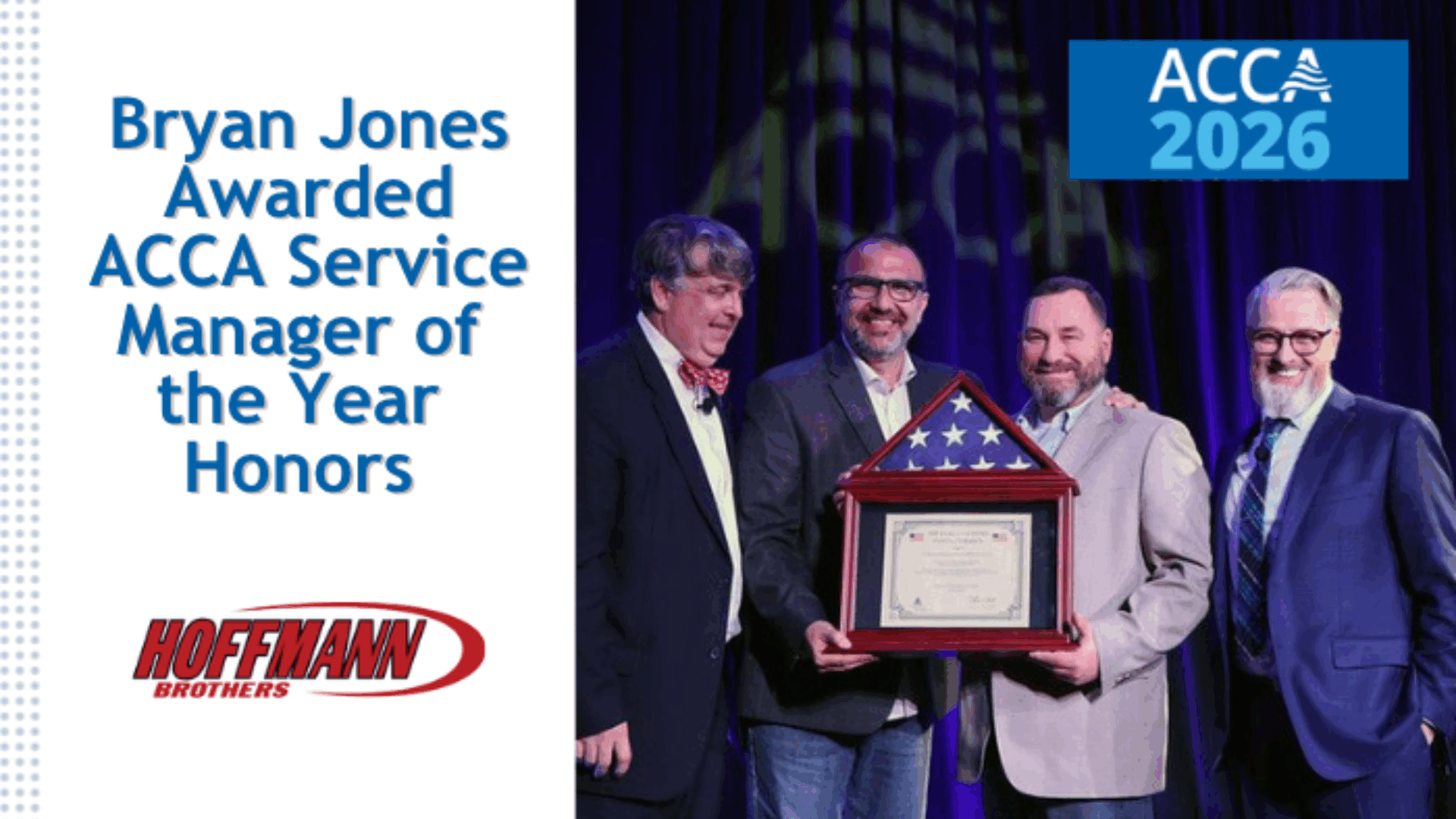 ACCA Award Honors Bryan Jones